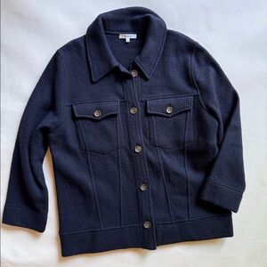 Oversized 100% Marino Wool jacket by Madewell